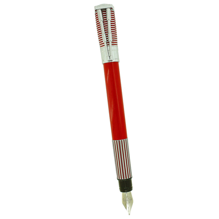1990S WATERMAN RED & CHROME DEALER SAMPLE HARLEY DAVIDSON FOUNTAIN PEN OFFERED BY ANTIQUE DIGGER