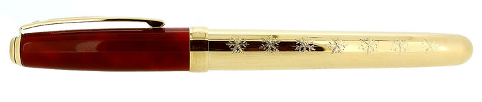 1997 SHEAFFER HOLIDAY ORIGINALS "THE SNOW PEN" FOUNTAIN PEN MINT IN BOX NEVER INKED OFFERED BY ANTIQUE DIGGER