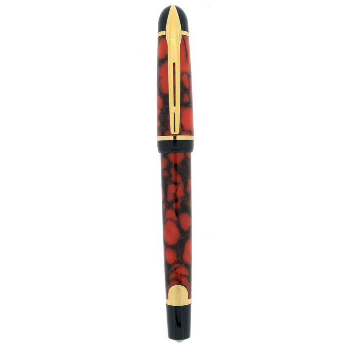1997 WATERMAN PHILEAS CORAL RED GOLD TRIM FOUNTAIN PEN NEW IN BOX NEVER INKED OFFERED BY ANTIQUE DIGGER