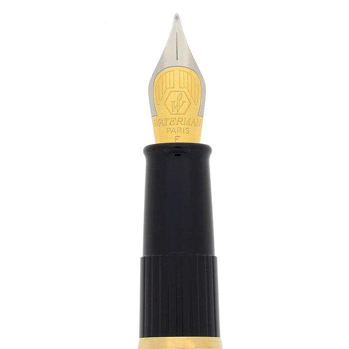 1997 WATERMAN PHILEAS RED CORAL GOLD TRIM FOUNTAIN PEN NEW IN BOX NEVER INKED - FINE NIB OFFERED BY ANTIQUE DIGGER