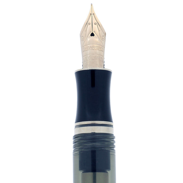 1998 SHEAFFER CONNAISSEUR SMOKE 14K FINE NIB FOUNTAIN PEN NEVER INKED OFFERED BY ANTIQUE DIGGER