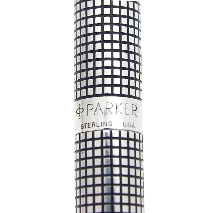 1999 PARKER 75 STERLING MECHANICAL PENCIL & BALLPOINT PEN MINT IN THE BOX OFFERED BY ANTIQUE DIGGER