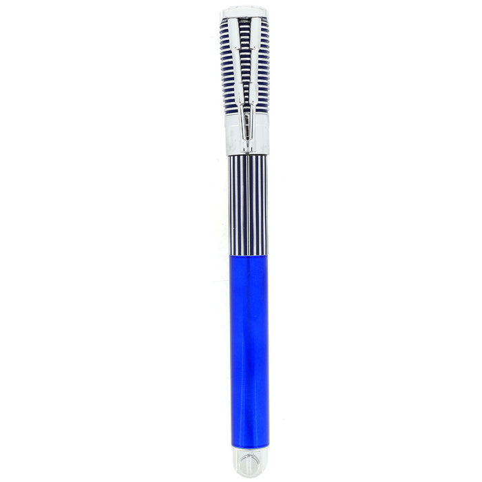 1999 WATERMAN BLUE & CHROME HARLEY DAVIDSON FOUNTAIN PEN IN GAS TANK BOX NEVER INKED OFFERED BY ANTIQUE DIGGER