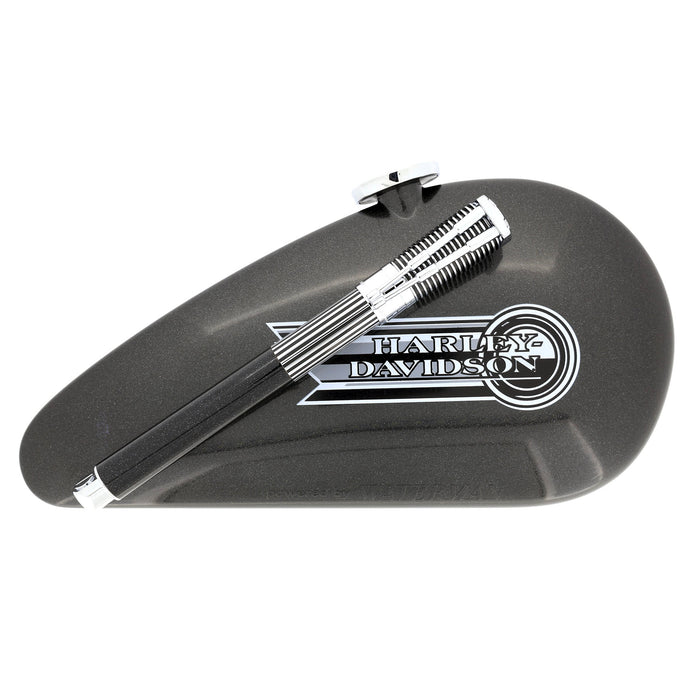 1999 WATERMAN CHROME & BLACK HARLEY DAVIDSON FOUNTAIN PEN IN GAS TANK BOX NEVER INKED OFFERED BY ANTIQUE DIGGER