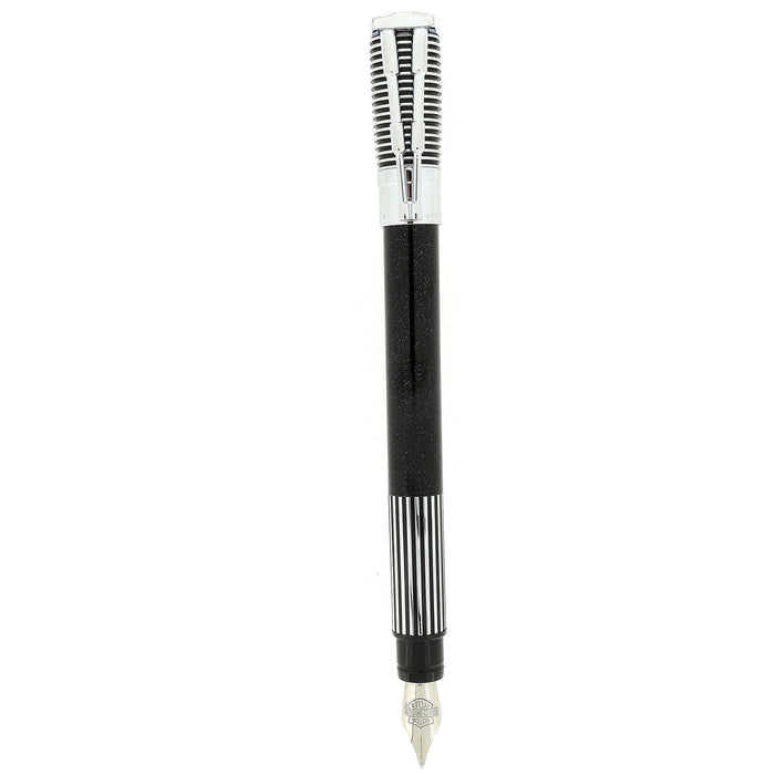 1999 WATERMAN CHROME & BLACK HARLEY DAVIDSON FOUNTAIN PEN IN GAS TANK BOX NEVER INKED OFFERED BY ANTIQUE DIGGER