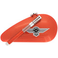 1999 WATERMAN ORANGE & CHROME HARLEY DAVIDSON FOUNTAIN PEN IN GAS TANK BOX NEVER INKED OFFERED BY ANTIQUE DIGGER