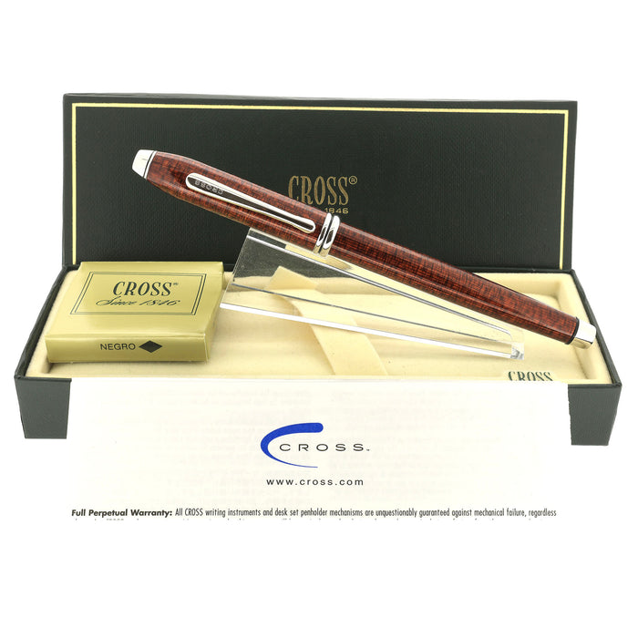2001 CROSS TOWNSEND AFFINITY SPECIAL EDITION OCHRE FINISH FOUNTAIN PEN NEVER INKED OFFERED BY ANTIQUE DIGGER