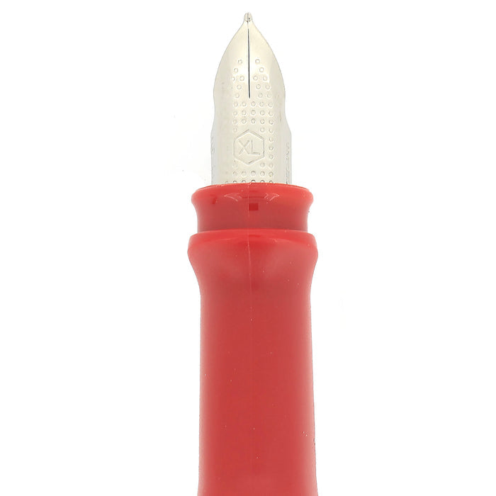 2001 ROTRING CORE BALIUM (SILVER/RED/ORANGE) XL NIB FOUNTAIN PEN NEW OLD STOCK OFFERED BY ANTIQUE DIGGER