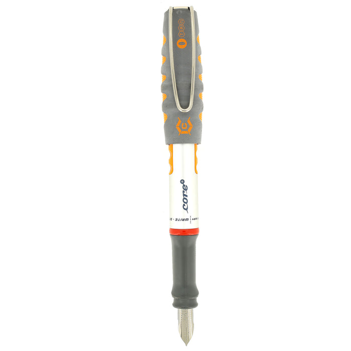 2001 ROTRING CORE ETERNIUM (GREY/ORANGE) XS OR XL NIB FOUNTAIN PEN NEW OLD STOCK OFFERED BY ANTIQUE DIGGER