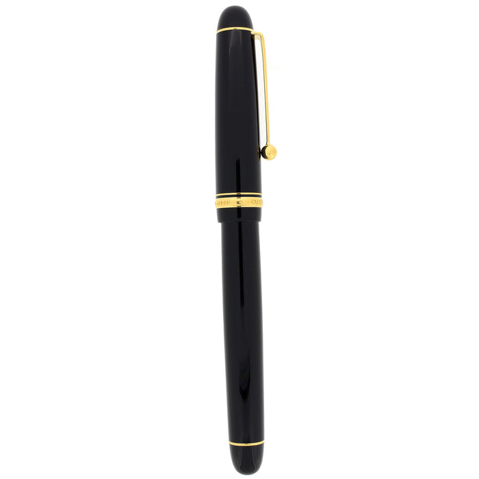 2010 PILOT CUSTOM 74 BLACK 14K MUSIC STUB NIB FOUNTAIN PEN NEW IN BOX OFFERED BY ANTIQUE DIGGER