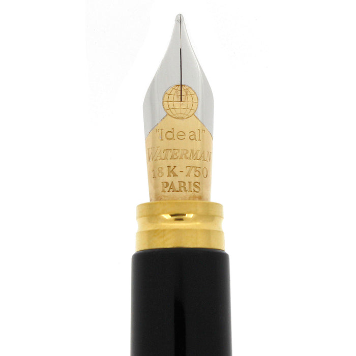 2003 WATERMAN IDEAL LEMAN 100 FOUNTAIN PEN 18K MED GLOBE NIB MINT IN BOX OFFERED BY ANTIQUE DIGGER