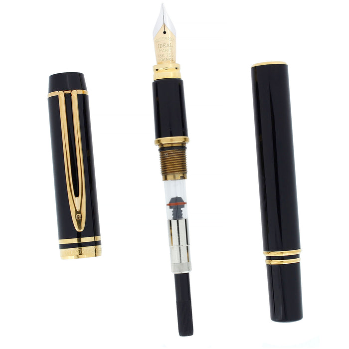 CIRCA 2003 WATERMAN IDEAL LE MAN 100 w/18K M NIB FOUNTAIN PEN MINT IN BOX OFFERED BY ANTIQUE DIGGER