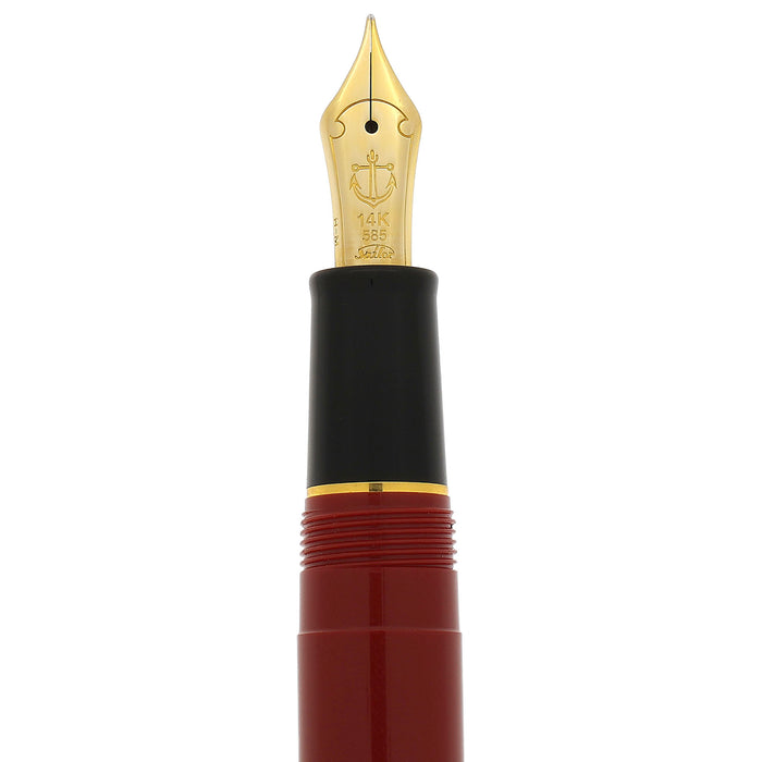 2004 SAILOR 1911 FOUNTAIN PEN RED W/GOLD PLATED TRIM NEW IN BOX NEVER INKED OFFERED BY ANTIQUE DIGGER