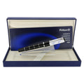 2006 PELIKAN M215 BLACK W/RING PATTERN FOUNTAIN PEN NEVER INKED DISCONTINUED OFFERED BY ANTIQUE DIGGER