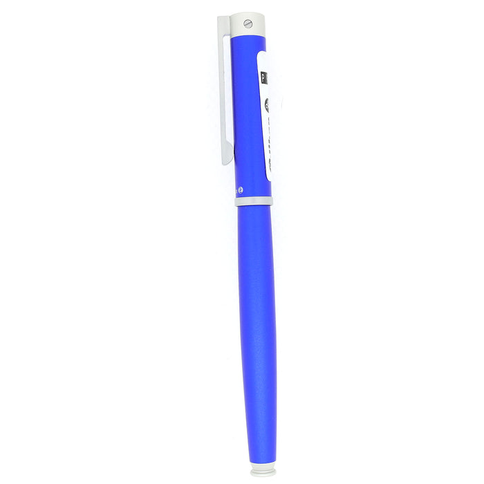 2006 PELIKAN TECHNIXX MODEL P99 MATE BLUE ALUMINUM FOUNTAIN PENN EW IN BOX  OFFERED BY ANTIQUE DIGGER