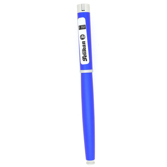 2006 PELIKAN TECHNIXX MODEL P99 MATE BLUE ALUMINUM FOUNTAIN PENN EW IN BOX  OFFERED BY ANTIQUE DIGGER