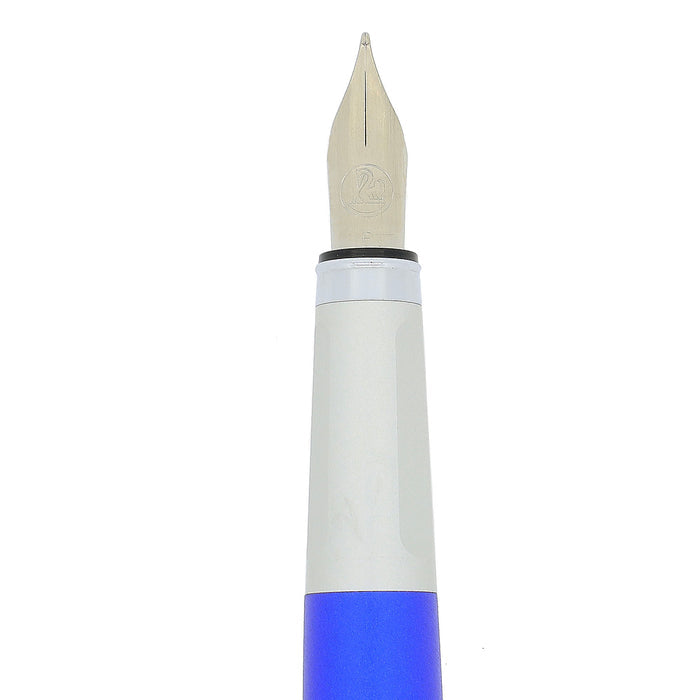 2006 PELIKAN TECHNIXX MODEL P99 MATE BLUE ALUMINUM FOUNTAIN PENN EW IN BOX  OFFERED BY ANTIQUE DIGGER