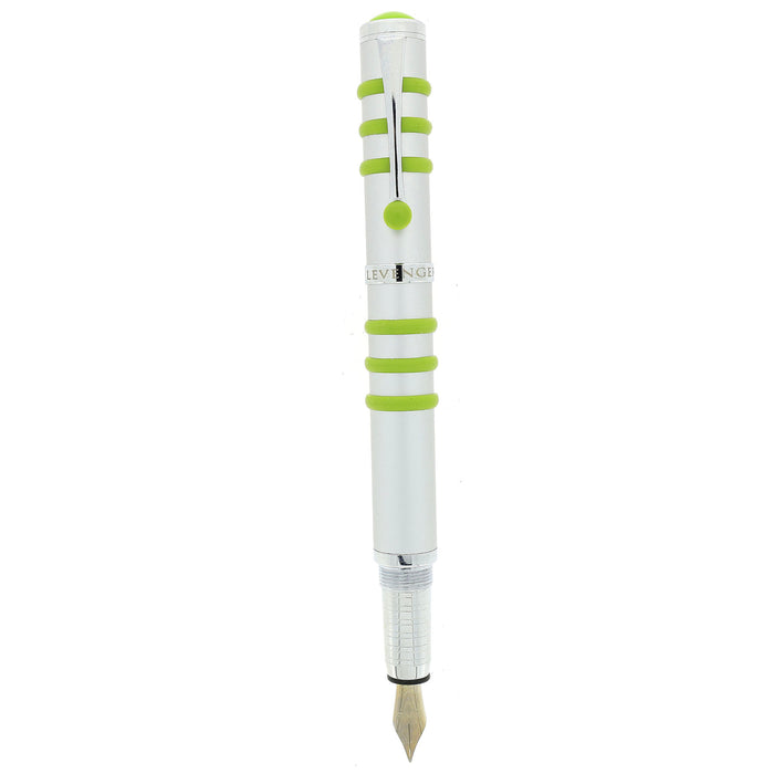 2013 LEVENGER LS3 GREEN MEDIUM NIB FOUNTAIN PEN NEW IN BOX NEVER INKED OFFERED BY ANTIQUE DIGGER