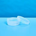3 oz Natural Low Profile Jar & Lid Set fragrance oil bottle
