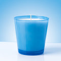 6 oz Blue Glass Candle Jar (Case of 12) fragrance oil bottle
