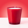 6 oz Red Glass Candle Jar (Case of 12) fragrance oil bottle