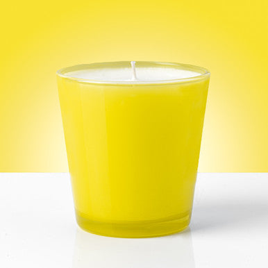 6 oz Yellow Glass Candle Jar (Case of 12) fragrance oil bottle