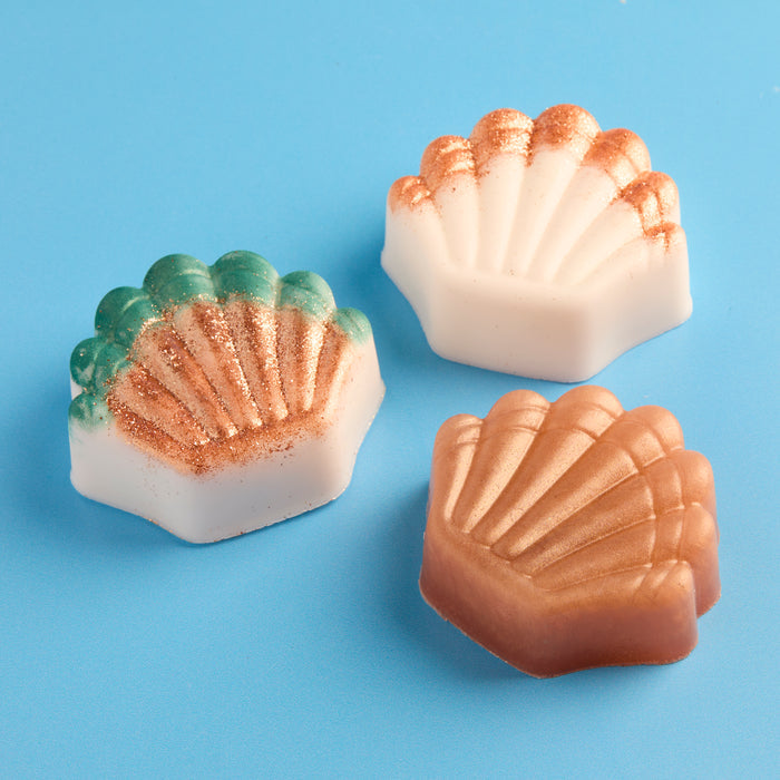 8 Cavity Shell Silicone Mold fragrance oil bottle