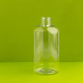 8 oz Clear Boston Round Plastic Bottle fragrance oil bottle