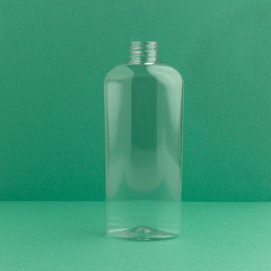8 oz Clear Plastic Cosmo Bottle fragrance oil bottle