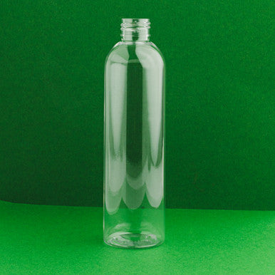 8 oz Clear Plastic PET Bullet Bottle fragrance oil bottle