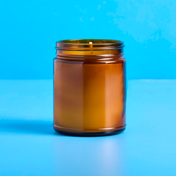 9 oz Amber Straight Sided Jar lifestyle product image