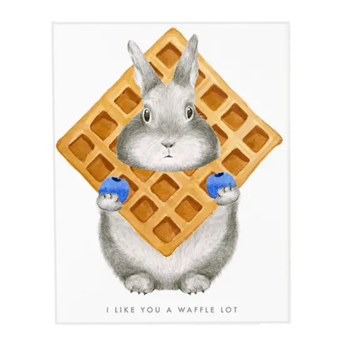 A Waffle Lot Card