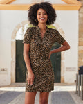 Animal Casual Polo Dress Multi