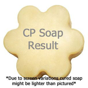 Apple Butter Pie Fragrance Oil in cold process soap color testing
