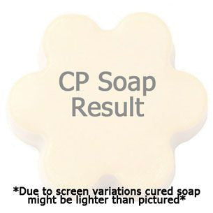Apple Dumpling Fragrance Oil in cold process soap color testing