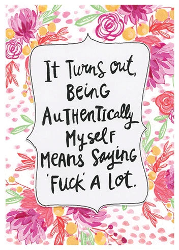 Authentically Myself Card