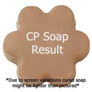 Autumn Magic Fragrance Oil in cold process soap color testing
