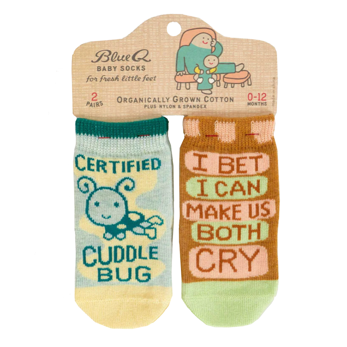 Baby Socks - Cuddle Bug/Both Cry