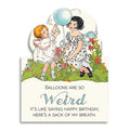 Balloons Are So Weird - Birthday Card