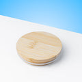 Bamboo Candle Jar Lids fragrance oil bottle