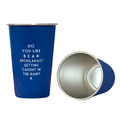 Bean Enchiladas Pint Glass - Blue