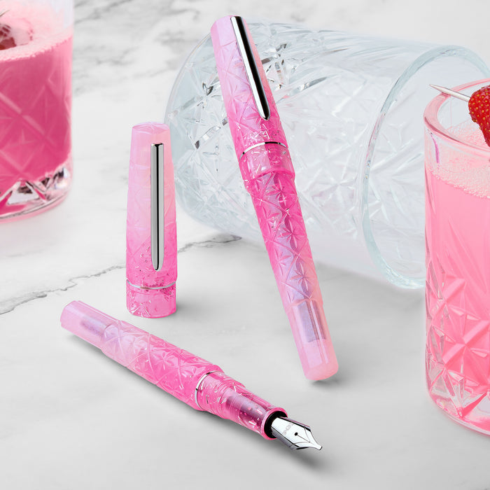 Benu Cocktail Hour Fountain Pen - Pink Lady