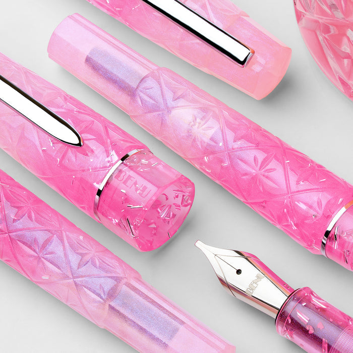 Benu Cocktail Hour Fountain Pen - Pink Lady