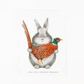 Birthday Pheasant Card