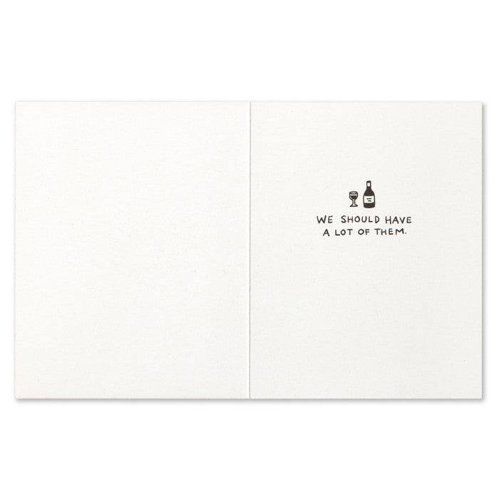 Birthdays are Like Wine Card