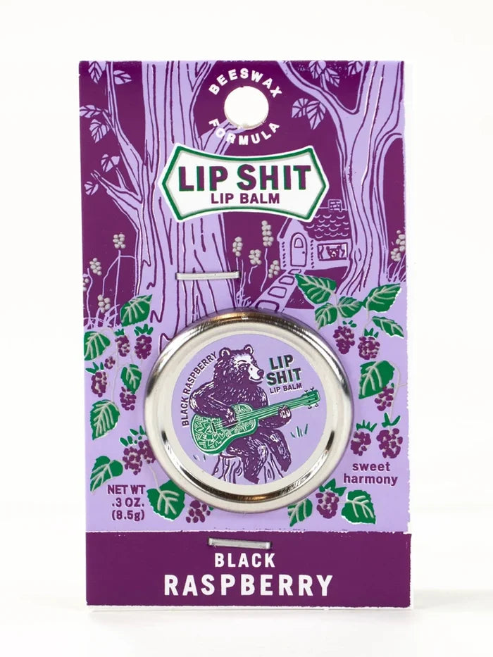Black Raspberry Lip Shit