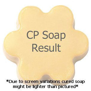 Blackberry Bling Bling Fragrance Oil in cold process soap color testing