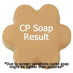 Blushing Nectar Fragrance Oil in cold process soap color testing