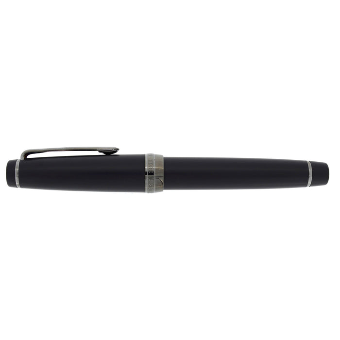 BRAND NEW 2024 SAILOR PRO GEAR IMPERIAL BLACK RUTHENIUM TRIM 21K M NIB FOUNTAIN PEN OFFERED BY ANTIQUE DIGGER