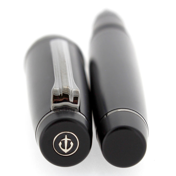 BRAND NEW 2024 SAILOR PRO GEAR IMPERIAL BLACK RUTHENIUM TRIM 21K M NIB FOUNTAIN PEN OFFERED BY ANTIQUE DIGGER